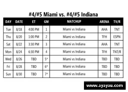 NBA直播时间表及详细赛程安排一览
